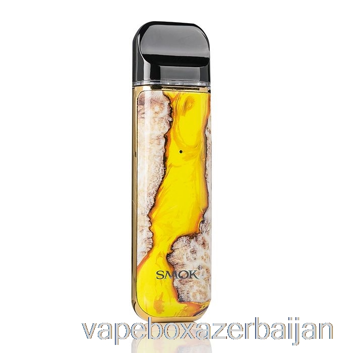 Vape Azerbaijan SMOK NOVO 2 25W Pod System Yellow Stabilizing Wood